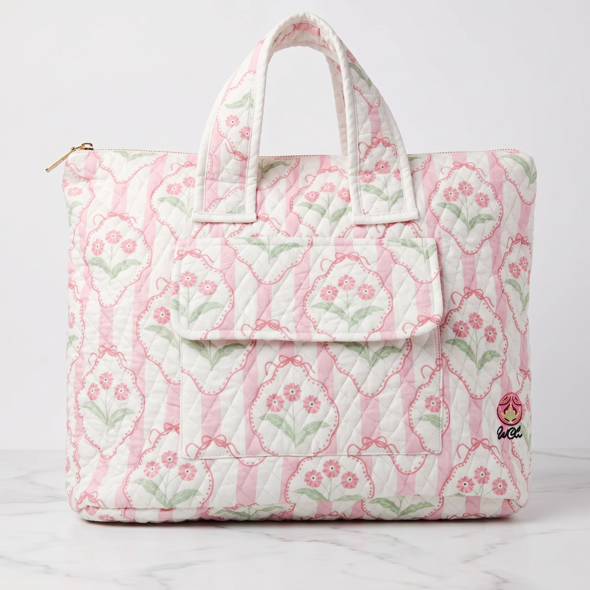 Duffle Bag – Quilted Printed Travel Bag