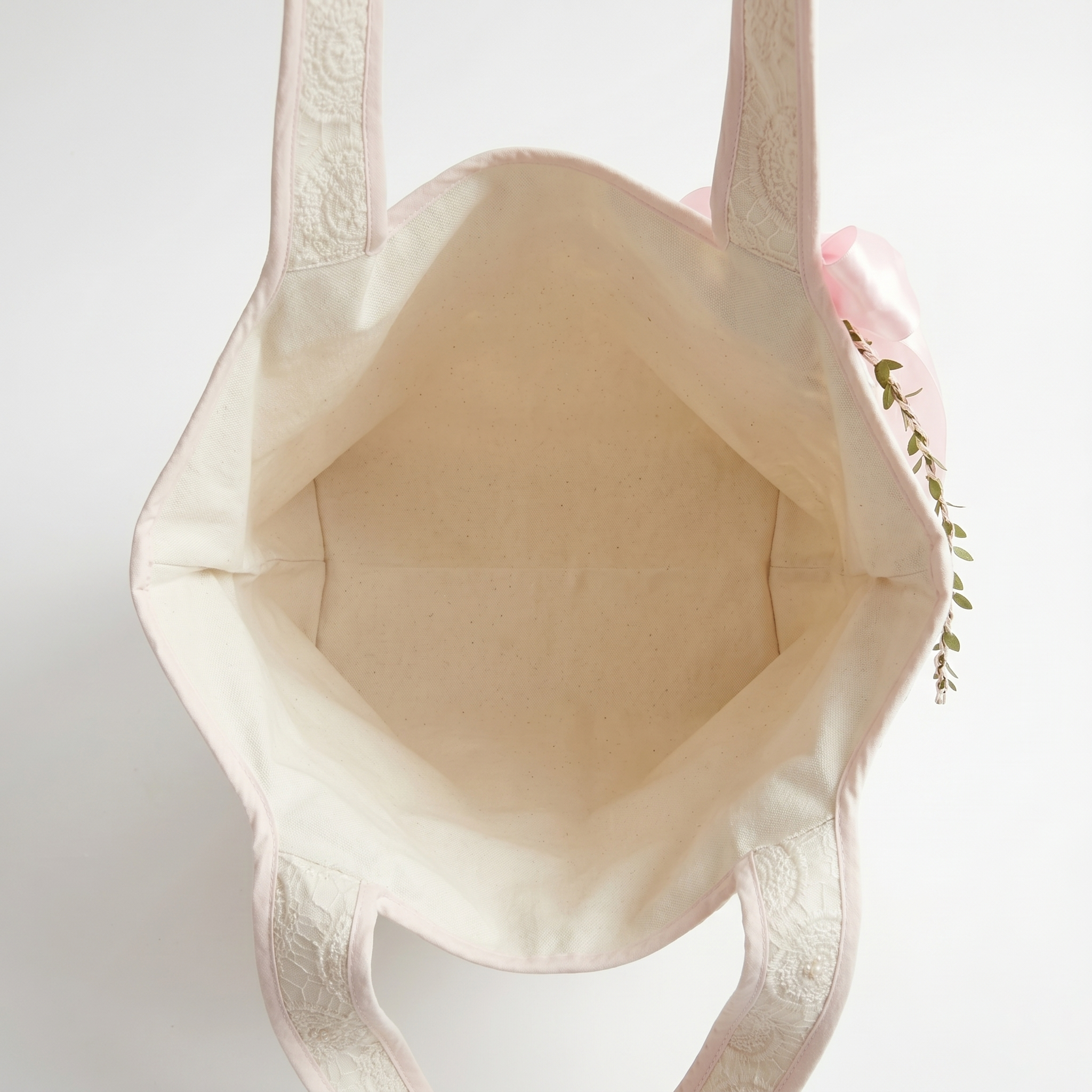 Pearl Lace Quilted Tote Bag