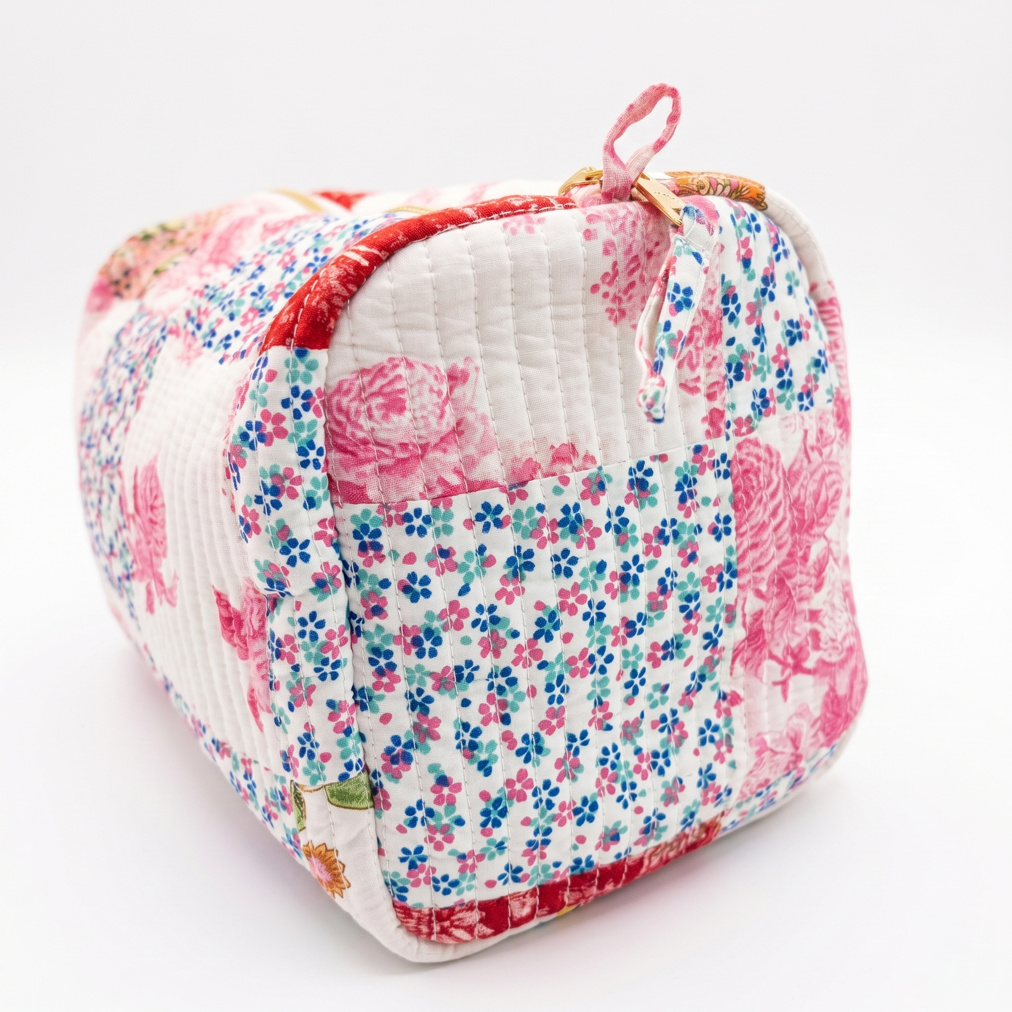 BLOOM COSMETIC BAG – Patchwork Rose