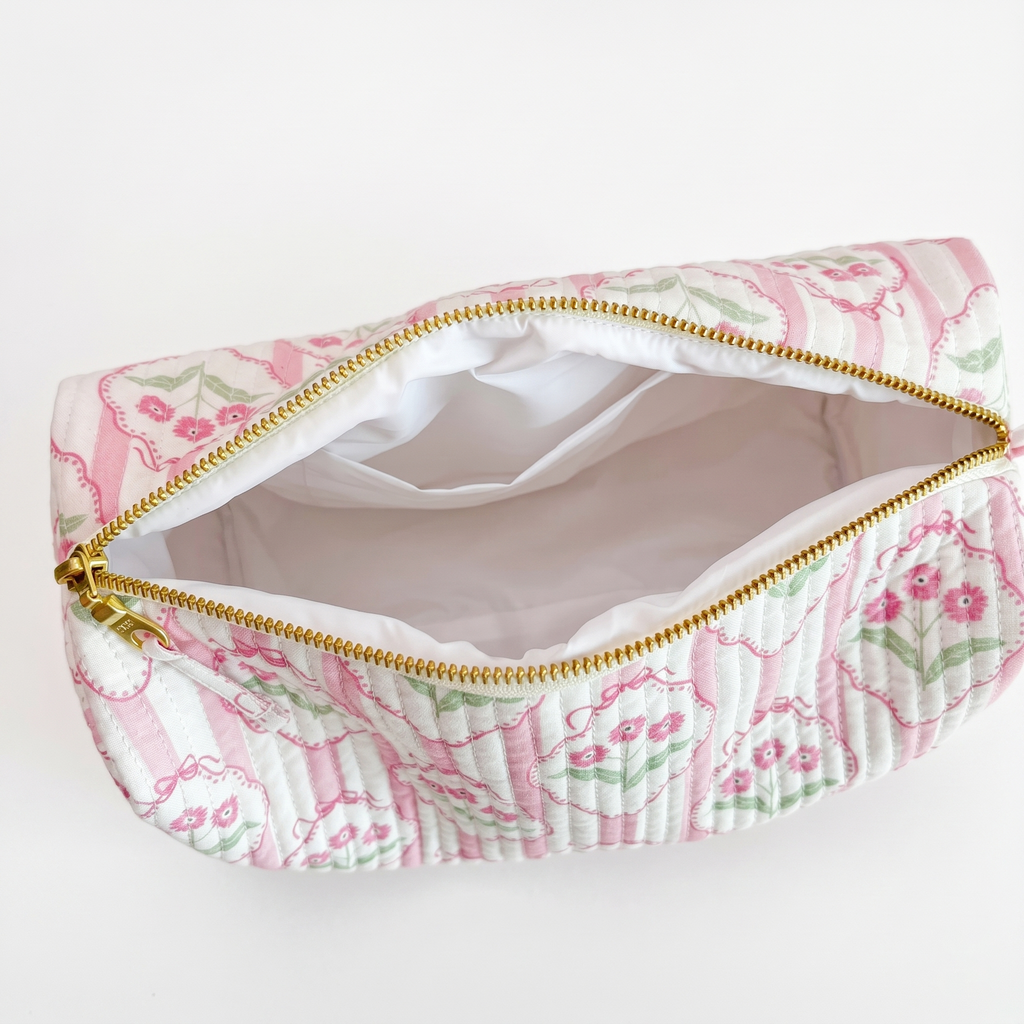BLOOM COSMETIC BAG – Vintage Rose