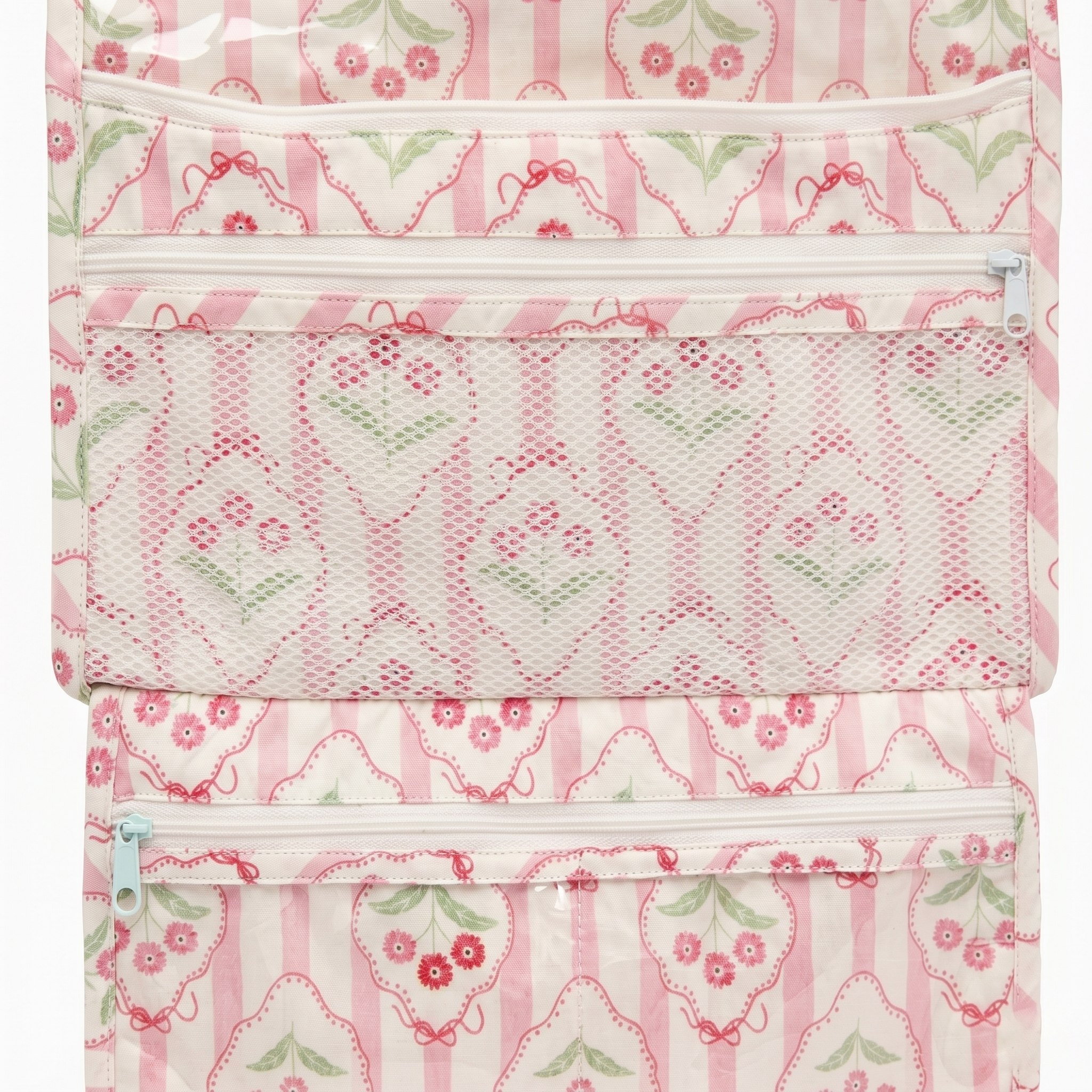 Blush Floral Quilted Utility Bag