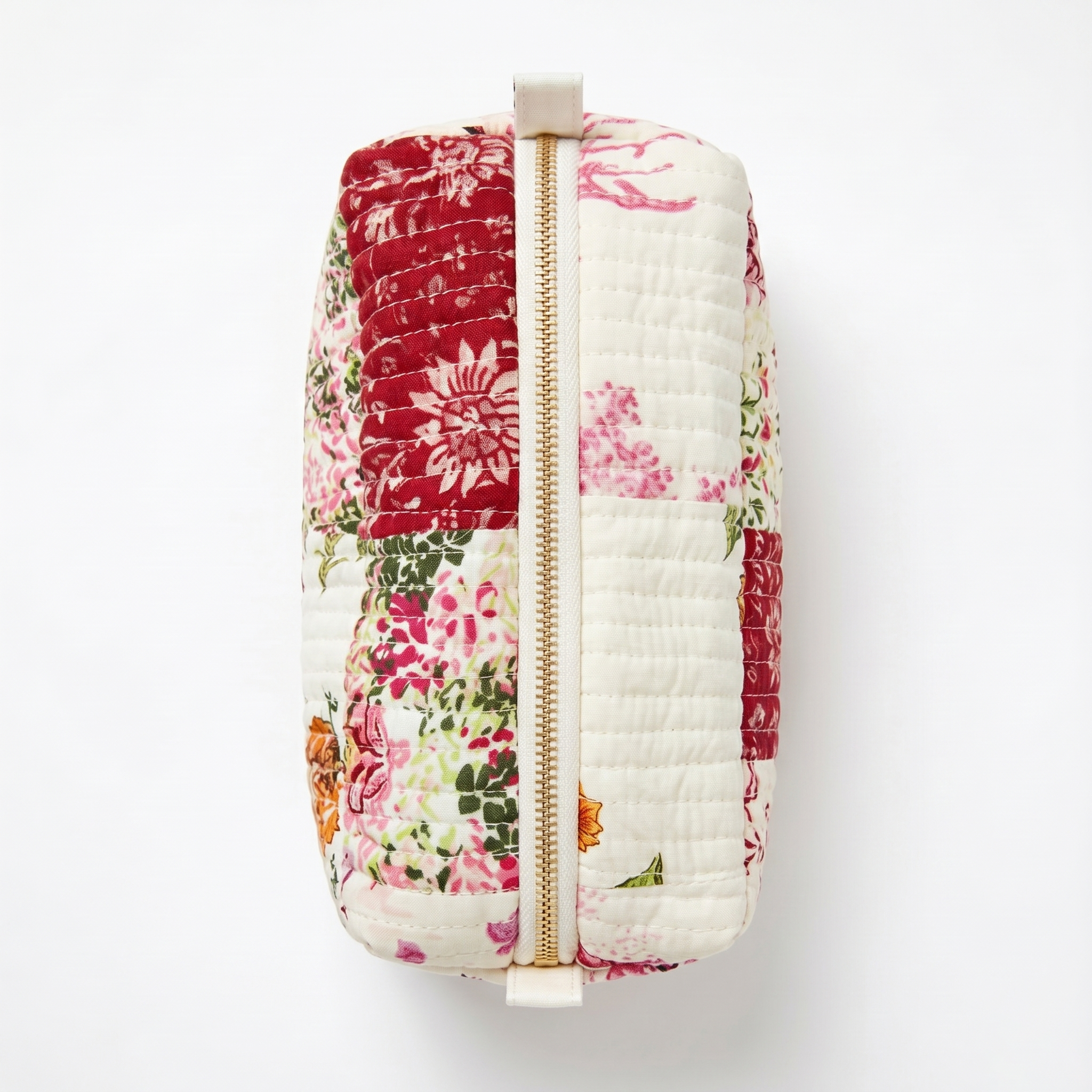 Cozy Carry Mini Pouch – Patchwork Rose