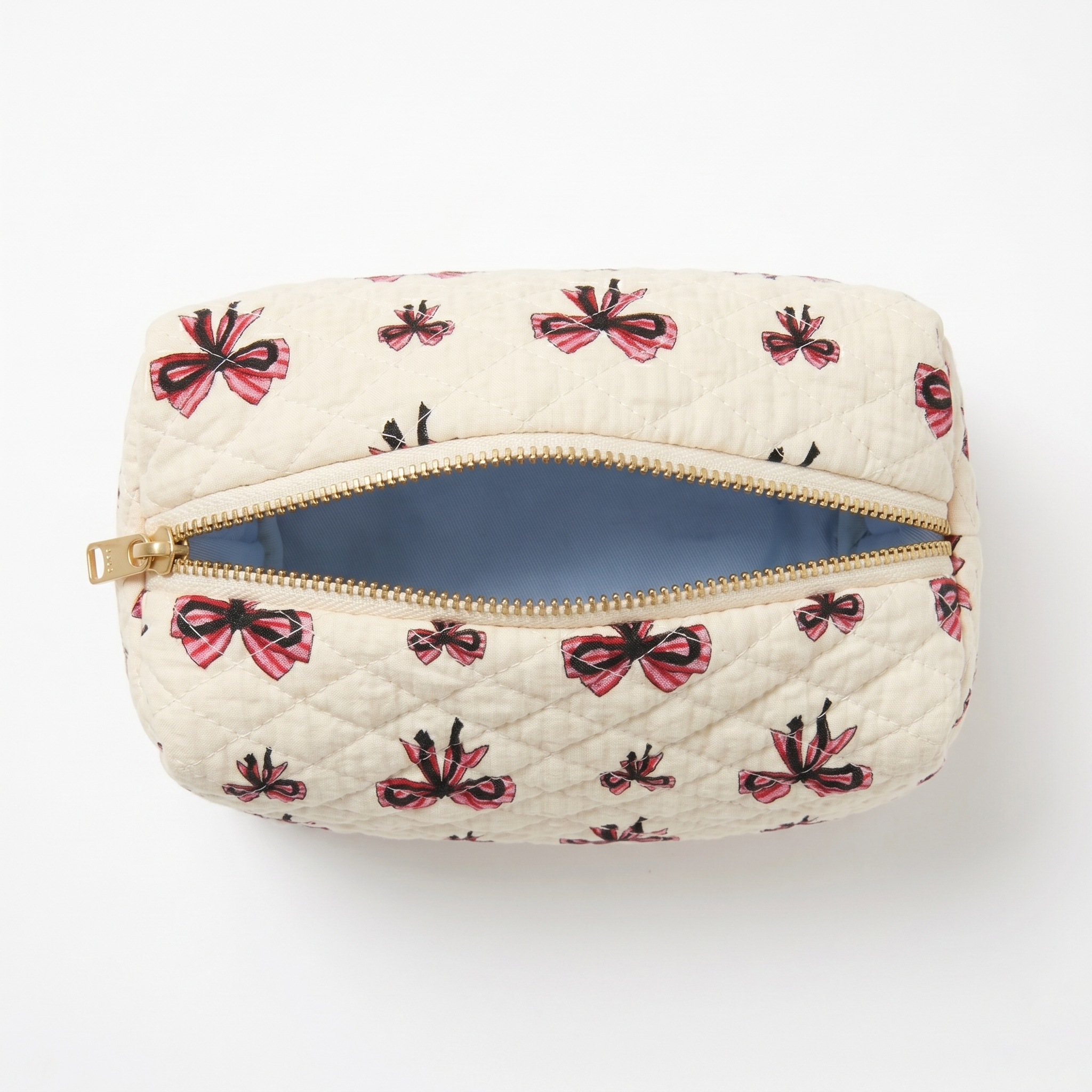 BLOOM COSMETIC BAG – Coquette Bow Makeup Pouch