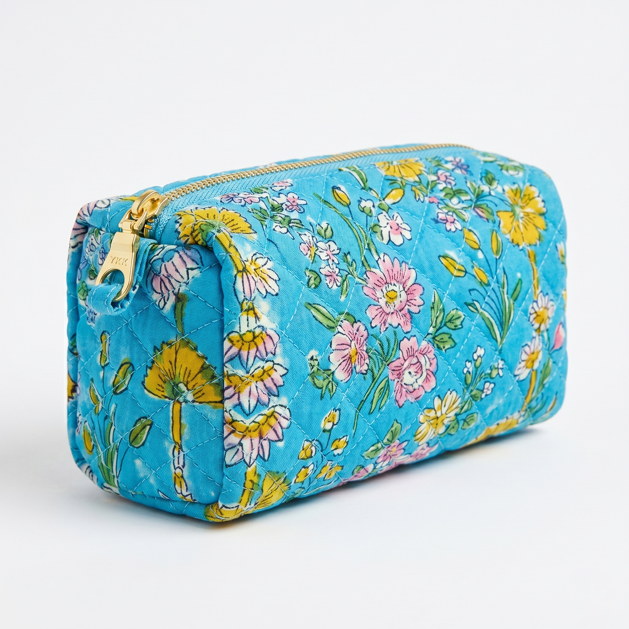 Cozy Carry Mini Pouch – Daisy Blue