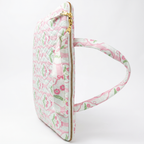 Blush Garden Quilted Laptop Bag