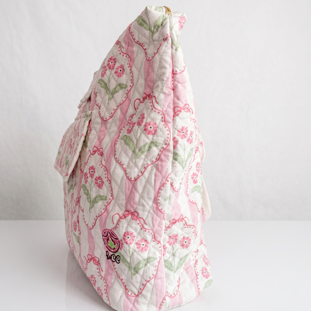 Duffle Bag – Quilted Printed Travel Bag
