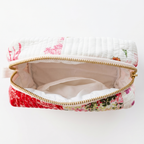 Cozy Carry Mini Pouch – Patchwork Rose