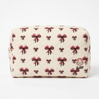 BLOOM COSMETIC BAG – Coquette Bow Makeup Pouch