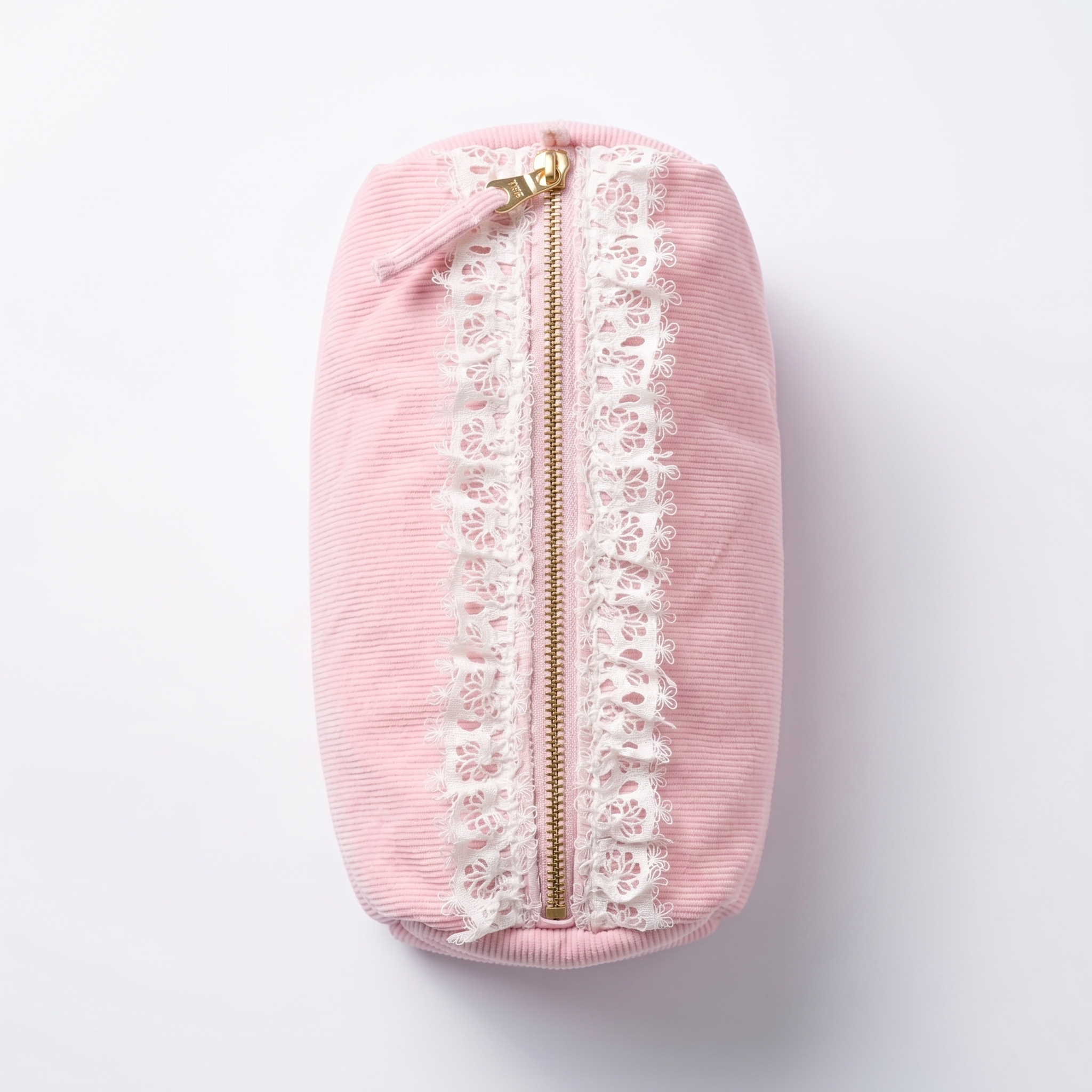 BLOOM COSMETIC BAG – Blush Lace Makeup Pouch