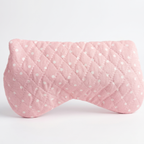 Blush Polka Quilted Sunglasses Case – Snap Cover