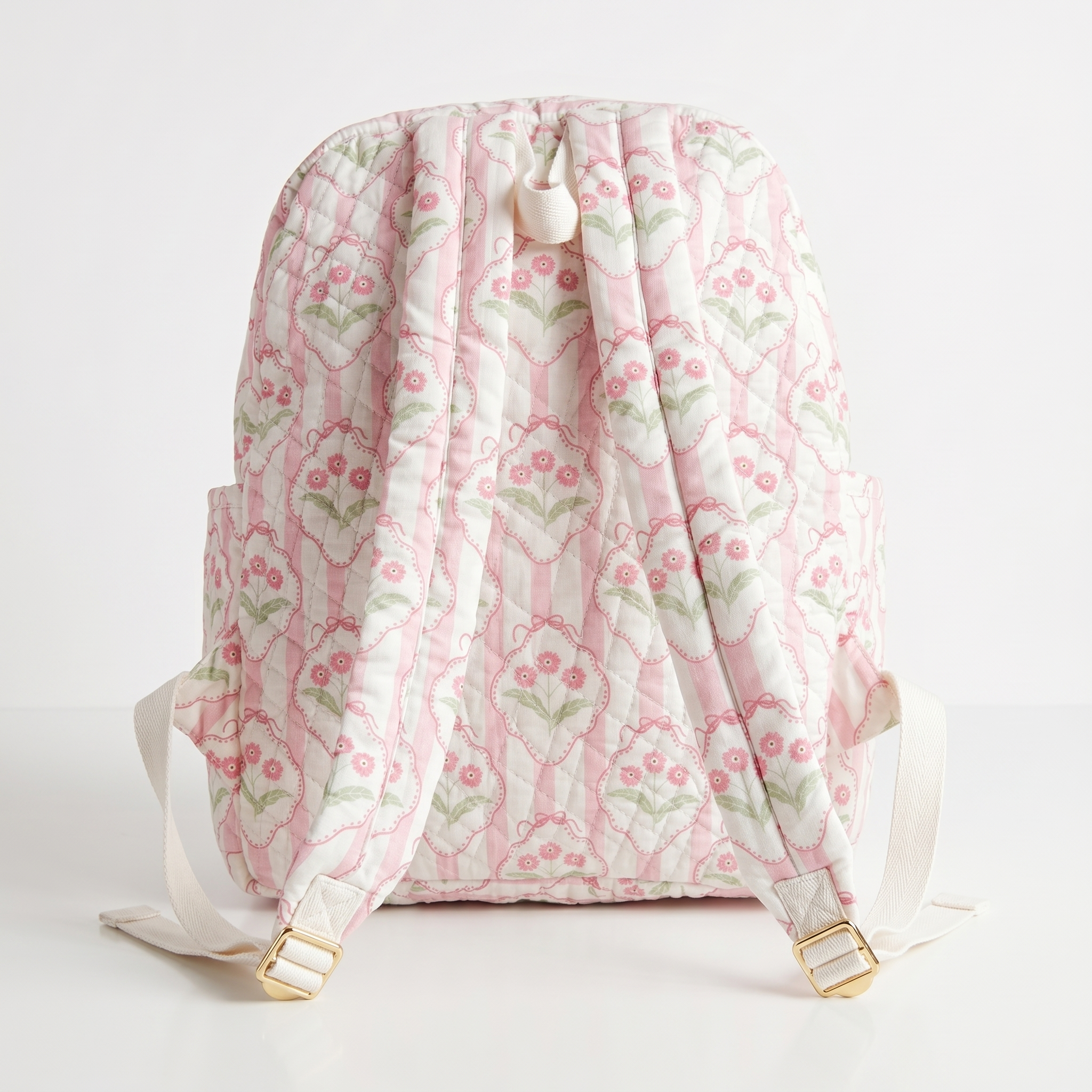 Bloom Backpack | Printed Quilted Laptop & Travel Bag