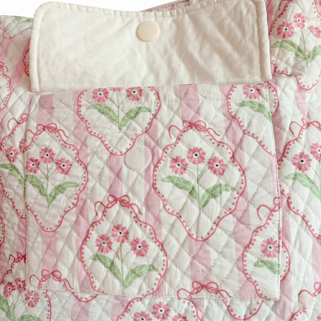 Duffle Bag – Quilted Printed Travel Bag