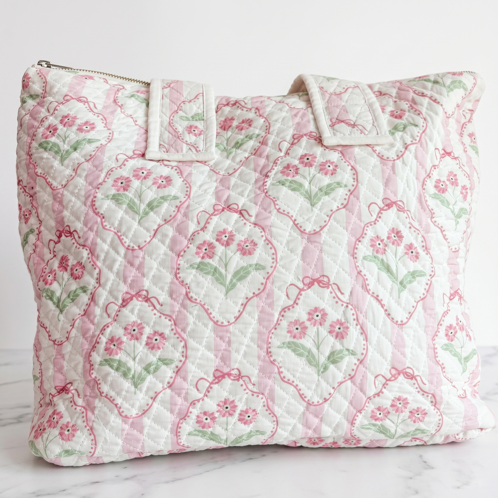 Duffle Bag – Quilted Printed Travel Bag